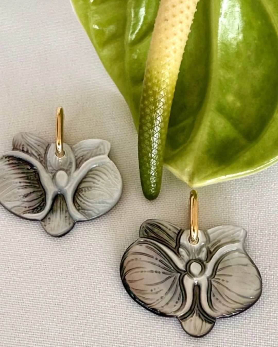 Boucles d’oreilles en nacre de Tahiti