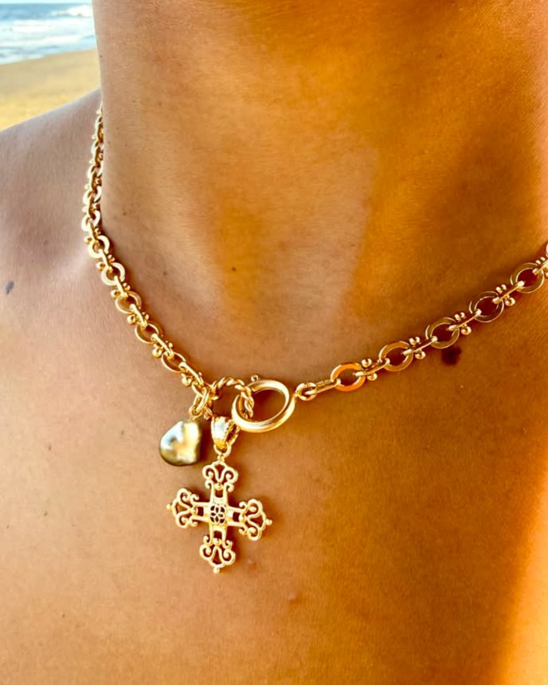 Collier Trèfle et Keishi de Tahiti
